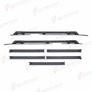 ROOF RACK BAR LUGGAGE for LAND ROVER DEFENDER 90 110 130 L663 2020+
Set includes:

Roof Rack Bar Luggage
Material: Aluminium

NOTE: Professional installation is required.