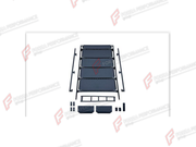 ROOF RACK BAR LUGGAGE for MERCEDES-BENZ G-CLASS W464 W465 2018+

Set includes:
Roof Rack Bar Luggage

Material: Plastic

NOTE: Professional installation is required.