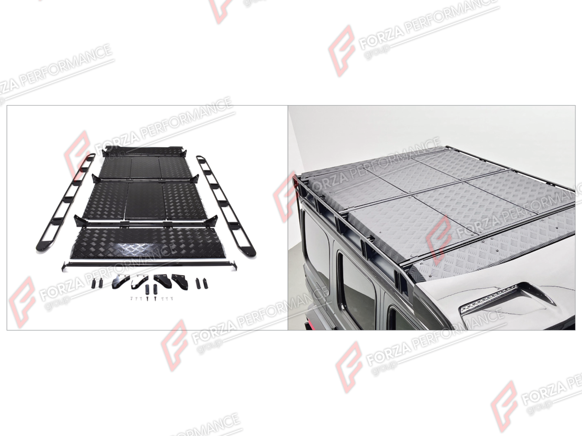 ROOF RACK BAR LUGGAGE for MERCEDES-BENZ G-CLASS W464 2019 - 2024

Set includes:
Roof Rack Bar Luggage

Material: Plastic

NOTE: Professional installation is required.