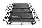 ROOF RACK BAR LUGGAGE WITH LADDER 4x4 for MERCEDES BENZ G-CLASS W463A W464 G63 G550

Set includes:

Roof Rack Assembly
Rear Ladder
Mounting Hardware

Material: Aluminium plates and iron bars