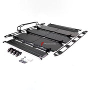 ROOF RACK BAR LUGGAGE WITH LADDER 4x4 for MERCEDES BENZ G-CLASS W463A W464 G63 G550

Set includes:

Roof Rack Assembly
Rear Ladder
Mounting Hardware

Material: Aluminium plates and iron bars