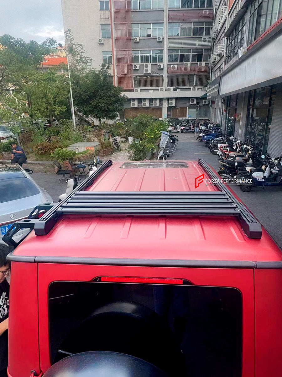 ROOF RACK BAR LUGGAGE WITH LADDER for MERCEDES BENZ G-CLASS W465 W464 W463A G63 G550 G500 G450D 2019+
