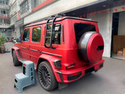 ROOF RACK BAR LUGGAGE WITH LADDER for MERCEDES BENZ G-CLASS W465 W464 W463A G63 G550 G500 G450D 2019+