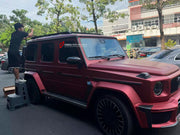 ROOF RACK BAR LUGGAGE WITH LADDER for MERCEDES BENZ G-CLASS W465 W464 W463A G63 G550 G500 G450D 2019+