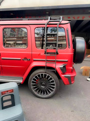 ROOF RACK BAR LUGGAGE WITH LADDER for MERCEDES BENZ G-CLASS W465 W464 W463A G63 G550 G500 G450D 2019+