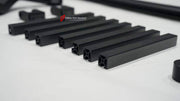PROFESSIONAL STYLE 4X4 SQUARED ROOF RACK BAR LUGGAGE WITH LADDER for MERCEDES BENZ G-CLASS W465 W464 W463A G63 G550 G500 G450D 2019+
Set includes:

Roof Rack Assembly
Rear Ladder
Material: Aluminium

NOTE: Professional installation is required.