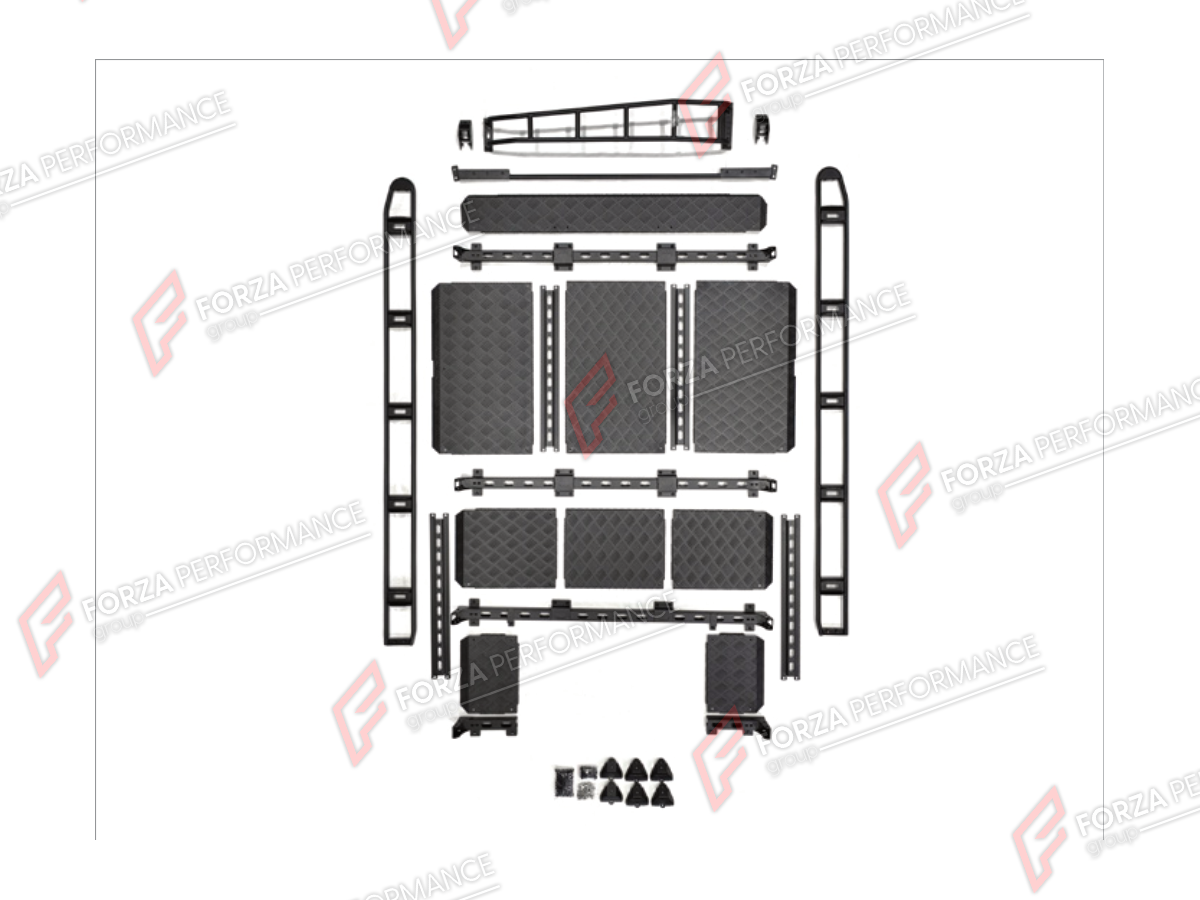 ROOF RACK BAR LUGGAGE WITH SUNROOF for MERCEDES-BENZ G-CLASS W465 G63 G450D G500 G550 2025+

Set includes:
Roof Rack Bar Luggage With Sunroof

Material: Plastic

NOTE: Professional installation is required.