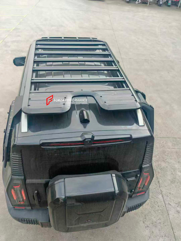 ROOF RACK for JETOUR T2 2024+

Set includes:
Roof rack assembly

Material: Stainless Steel


Note: Professional installation is required.



CONTACT US FOR PRICING