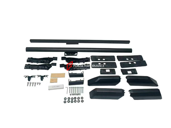 ROOF RACK LUGGAGE BAR for TOYOTA LAND CRUISER 250 2023+

Set includes:
Roof rack assembly
Mounting hardware
Material: Stainless Steel + Plastic


Note: Professional installation is required.



CONTACT US FOR PRICING



Payment ►
Visa

Mastercard

PayPal with a credit card (add 4.4% at checkout)
Payoneer
Cryptocurrency
Shipment ►
By express DHL/UPS/TNT/FedEx
To the local international airport
Special line by air
Special line by the sea
To Europe and the UK by train

Please let us know which shipping option 