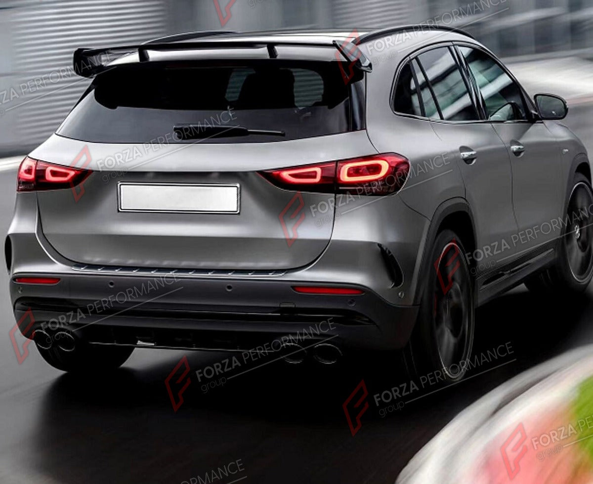 ROOF SPOILER for MERCEDES BENZ GLA H247 GLA200 GLA250 2020+ FORZA PERFORMANCE Custom Fit
Set includes:

Roof Spoiler
Material: Plastic

NOTE: Professional installation is required.

Why “Contact Us for Pricing”?
We don’t display fixed prices because our goal is to offer you the most competitive deal possible. Product costs often decrease over time, and by requesting a quote, you’ll receive our most up-to-date price on market.

SECURED PAYMENT METHODS
PayPal (+4.4% fee)
Visa / Mastercard / American Express (