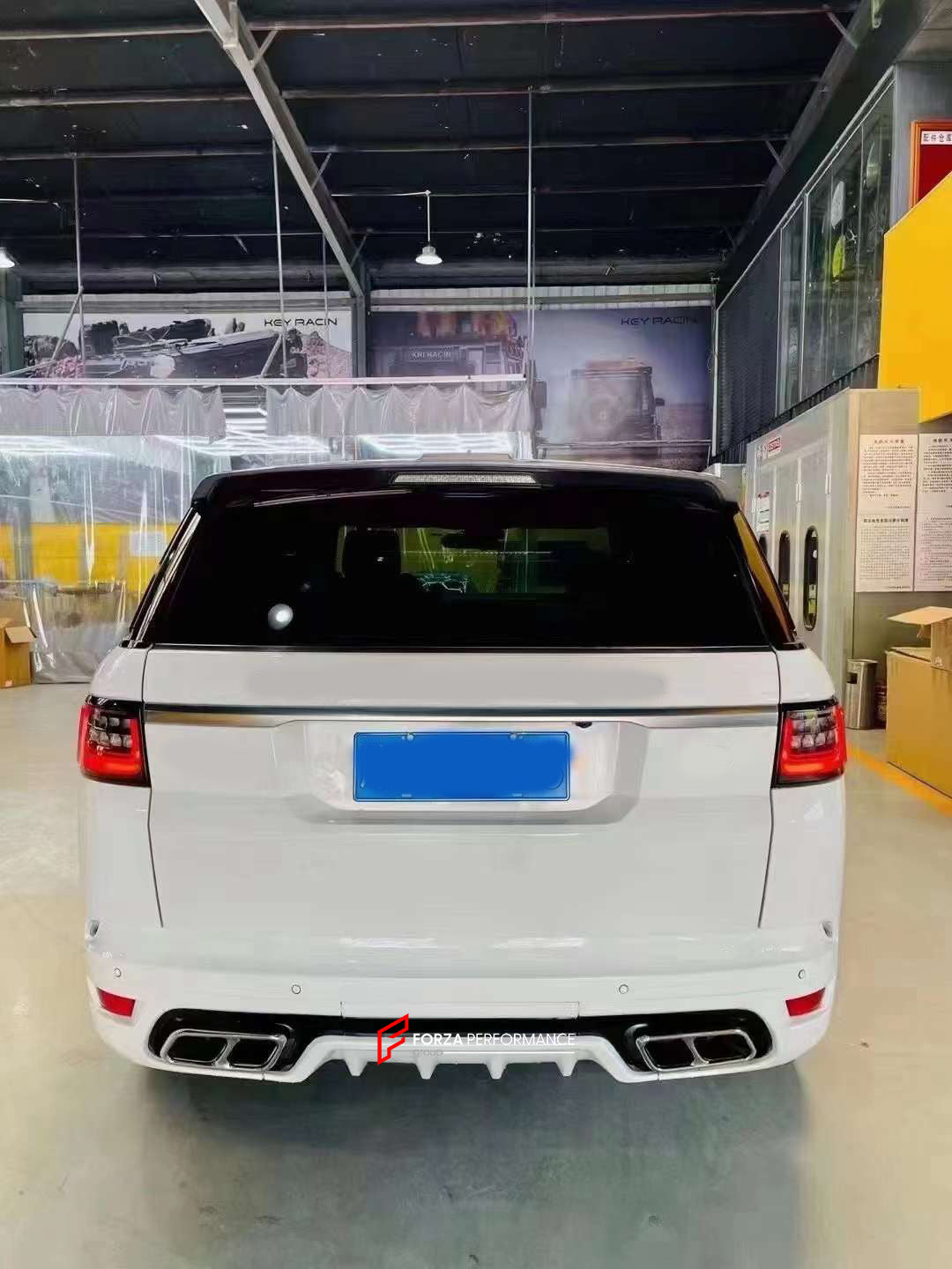 CONVERSION BODY KIT FOR LAND ROVER RANGE ROVER SPORT 2014-2017 UPGRADE TO SVR STYLE 2018