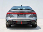 RS5 STYLE REAR DIFFUSER for AUDI A5L B10 2025+ Forza Performance Custom fit

Set includes:
Rear Diffuser
Exhaust Tips

Material: Plastic

NOTE: Professional installation is required.