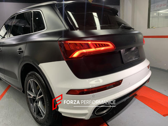 RSQ5 STYLE CONVERSION BODY KIT for AUDI Q5 2016 - 2020  Set include:  Front Bumper Front Grille Fog Lights Cover Front Lip Rear Bumper Rear Diffuser Exhaust Tips