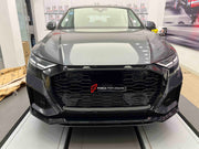 RSQ8 STYLE CONVERSION BODY KIT for AUDI Q8 4M 2019 - 2023  Set includes:  Front Grille Front Bumper Front Lip Rear Bumper Rear Diffuser Exhaust Tips