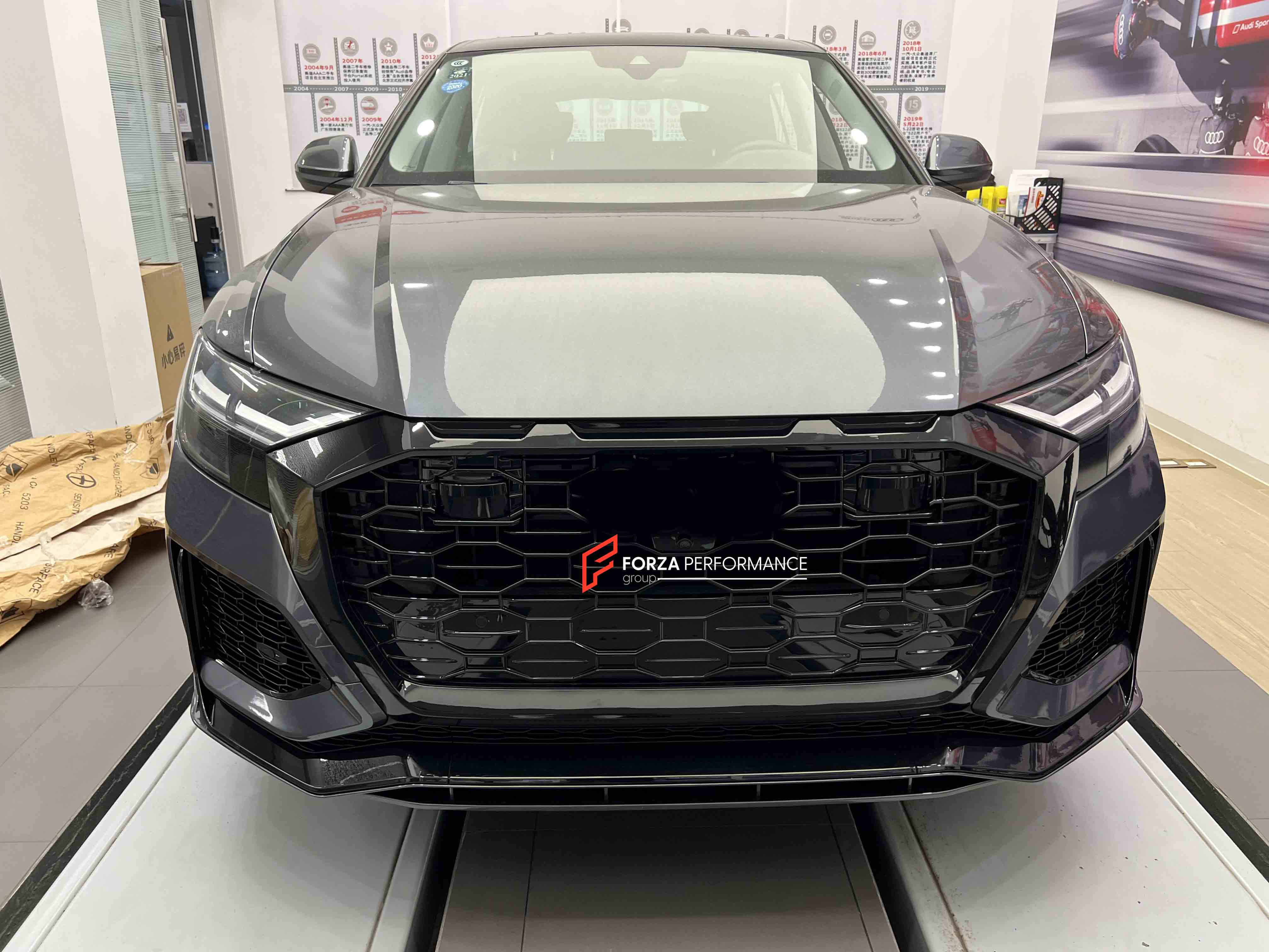 CONVERSION BODY KIT for AUDI Q8 4M 2019 - 2023 | RSQ8 STYLE – Forza ...