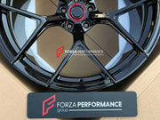 FORGED WHEELS RIMS FOR MCLAREN P47 SUV 2028+ Forza Performance custom fit buy Black Red Ring style design wheels