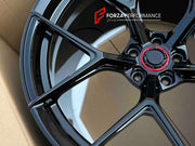 FORGED WHEELS RIMS FOR MCLAREN P47 SUV 2028+ Forza Performance custom fit buy Black Red Ring style design wheels