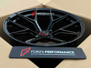 FORGED WHEELS RIMS FOR MCLAREN P47 SUV 2028+ Forza Performance custom fit buy Black Red Ring style design wheels
