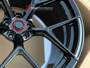 FORGED WHEELS RIMS FOR MCLAREN P47 SUV 2028+ Forza Performance custom fit buy Black Red Ring style design wheels