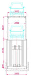 S-VTS Scissor Car Elevator - Vehicle Transport System Between Floors - elevador de coches / monte-voiture