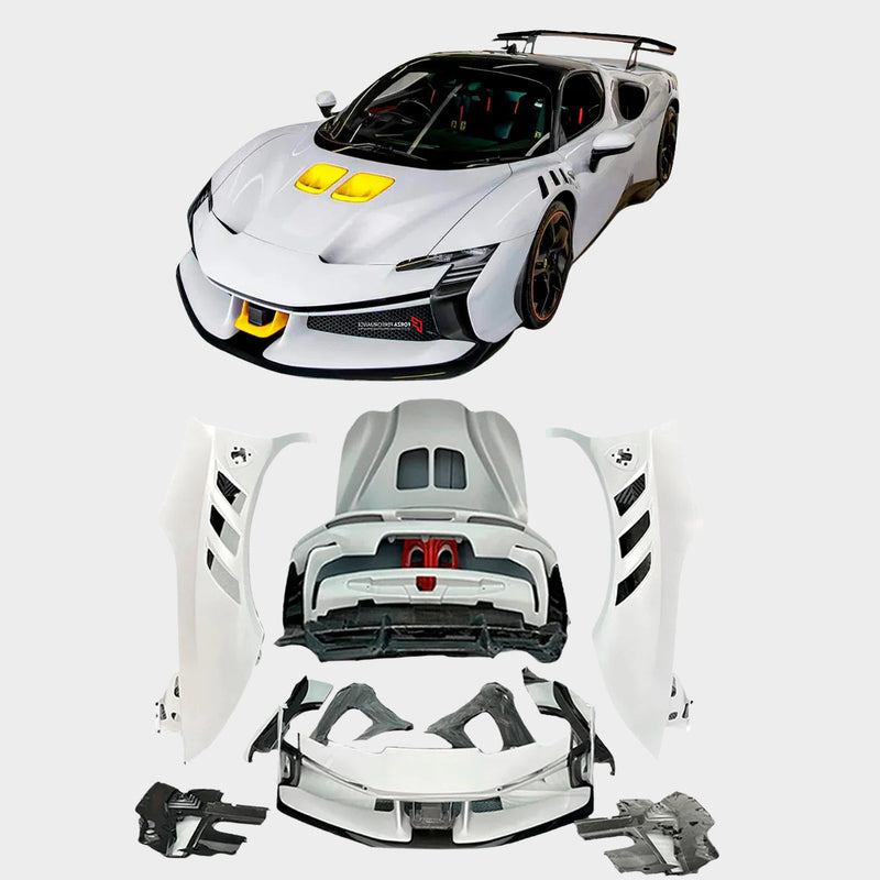 DRY CARBON BODY KIT for FERRARI SF90 | SF90XX STYLE