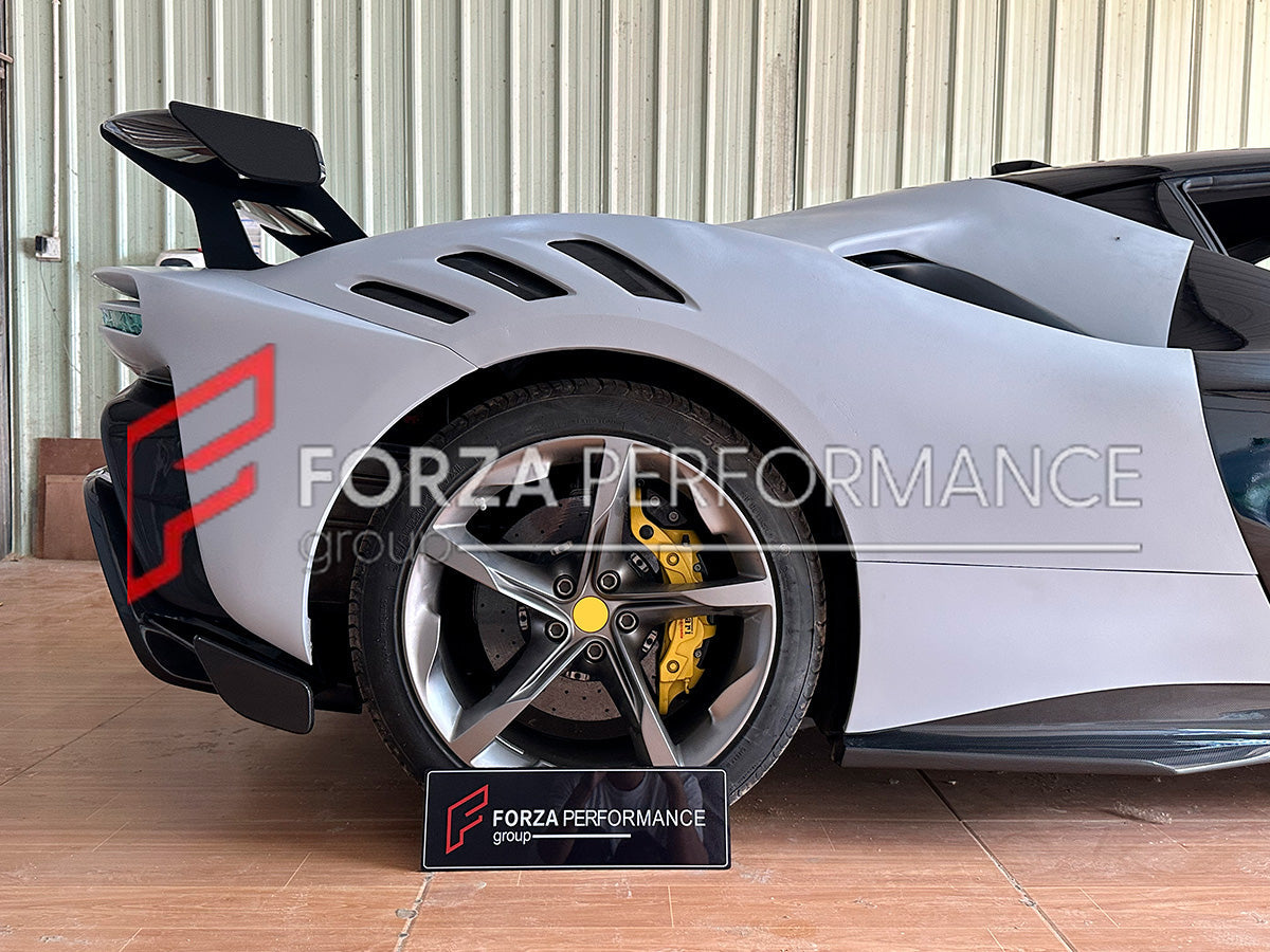 DRY CARBON BODY KIT for FERRARI SF90 | SF90XX STYLE Forza Performance custom fit
