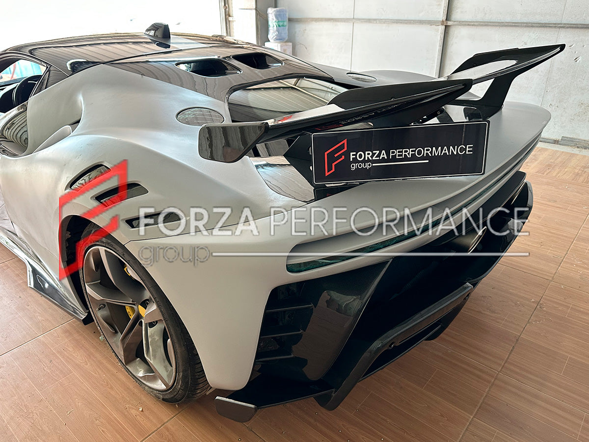 DRY CARBON BODY KIT for FERRARI SF90 | SF90XX STYLE Forza Performance custom fit