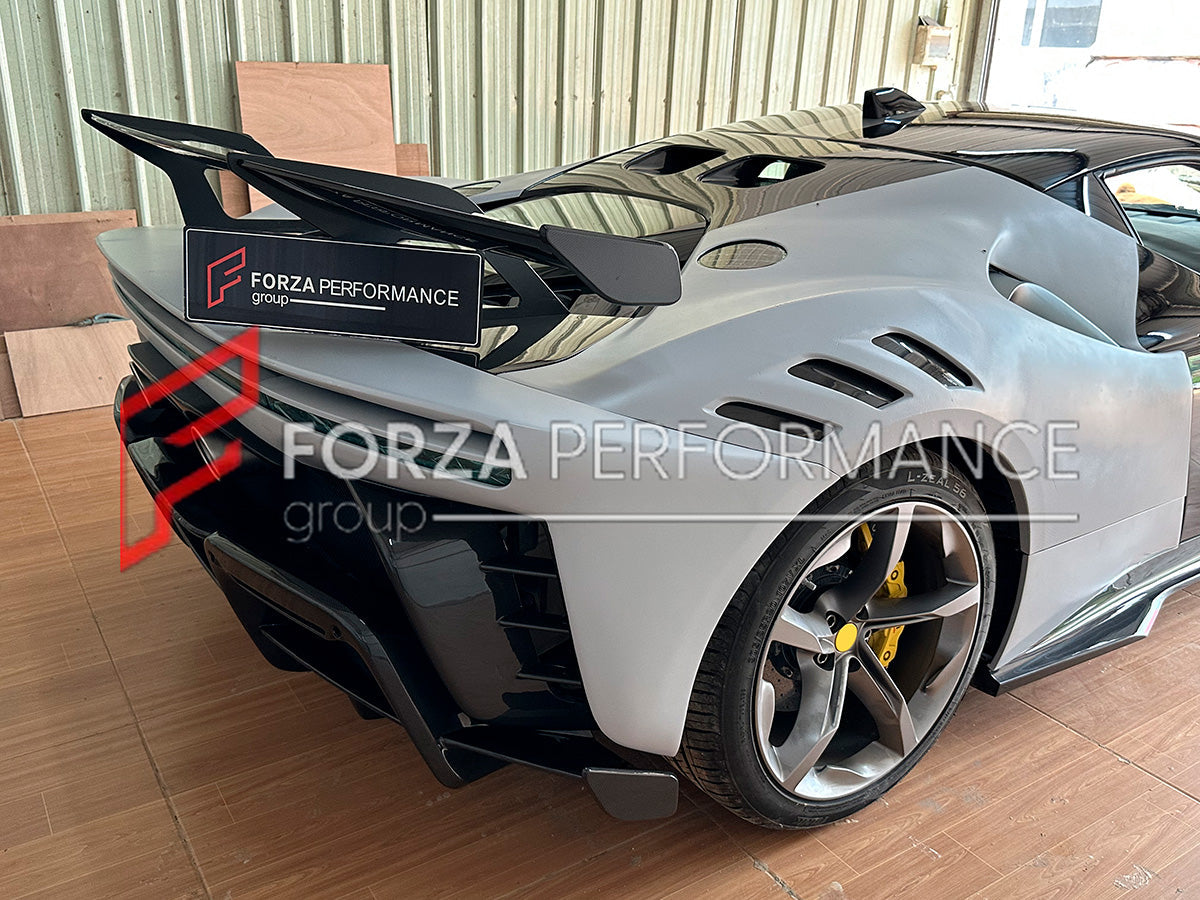 DRY CARBON BODY KIT for FERRARI SF90 | SF90XX STYLE Forza Performance custom fit