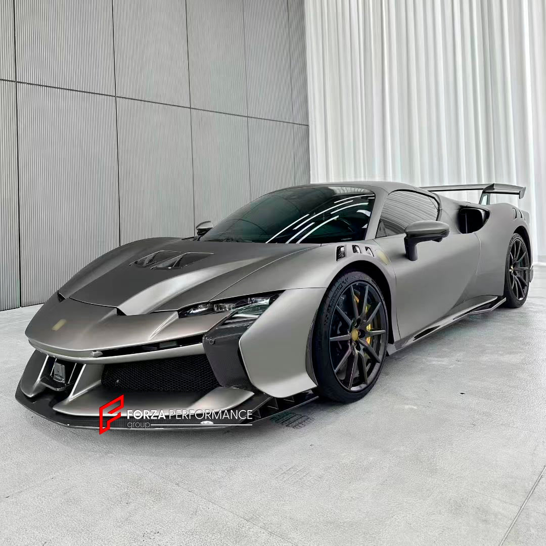 DRY CARBON BODY KIT for FERRARI SF90 | SF90XX STYLE Forza Performance custom fit