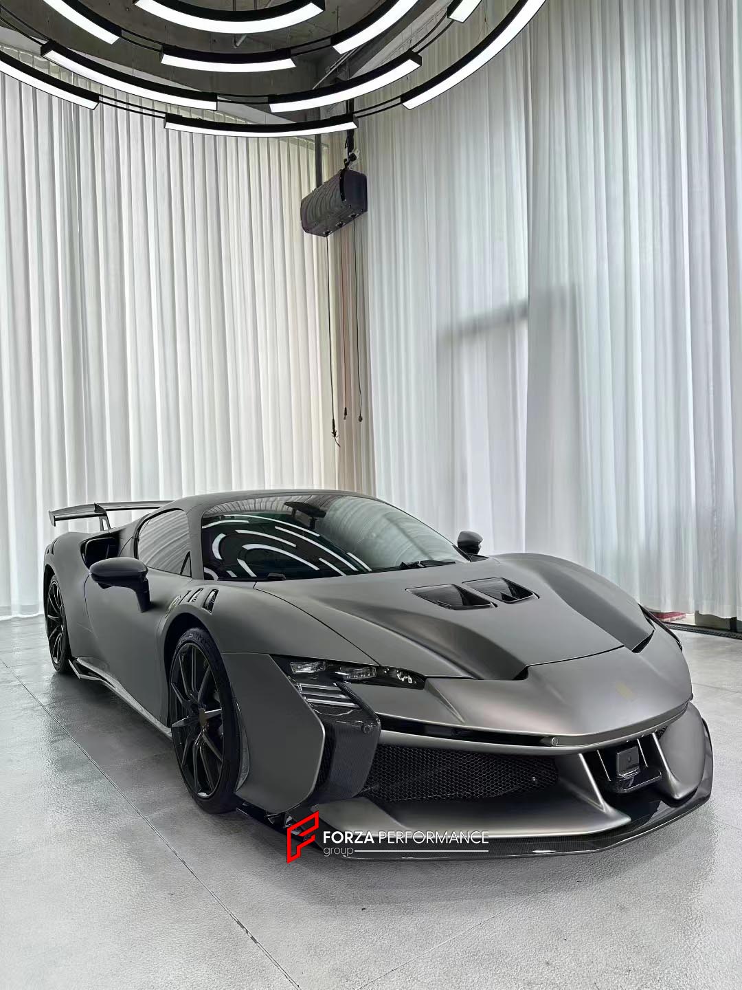 DRY CARBON BODY KIT for FERRARI SF90 | SF90XX STYLE Forza Performance custom fit