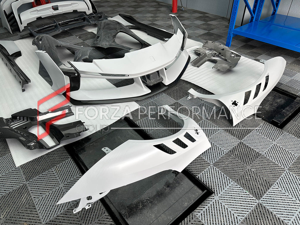 DRY CARBON BODY KIT for FERRARI SF90 | SF90XX STYLE Forza Performance custom fit