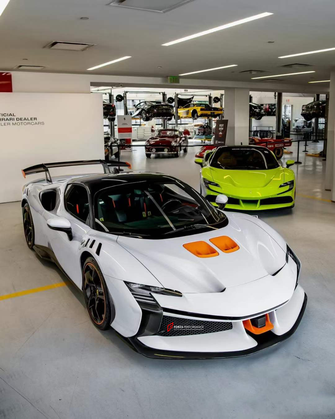 DRY CARBON BODY KIT for FERRARI SF90 | SF90XX STYLE Forza Performance custom fit
