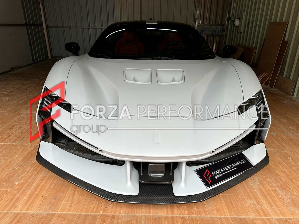 DRY CARBON BODY KIT for FERRARI SF90 | SF90XX STYLE Forza Performance custom fit