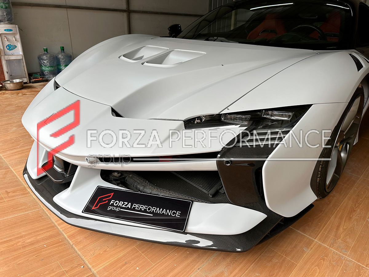 DRY CARBON BODY KIT for FERRARI SF90 | SF90XX STYLE Forza Performance custom fit
