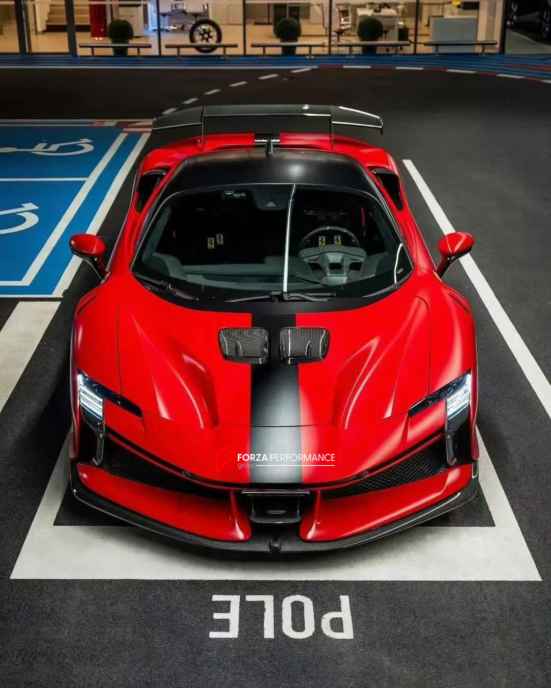 DRY CARBON BODY KIT for FERRARI SF90 | SF90XX STYLE Forza Performance custom fit