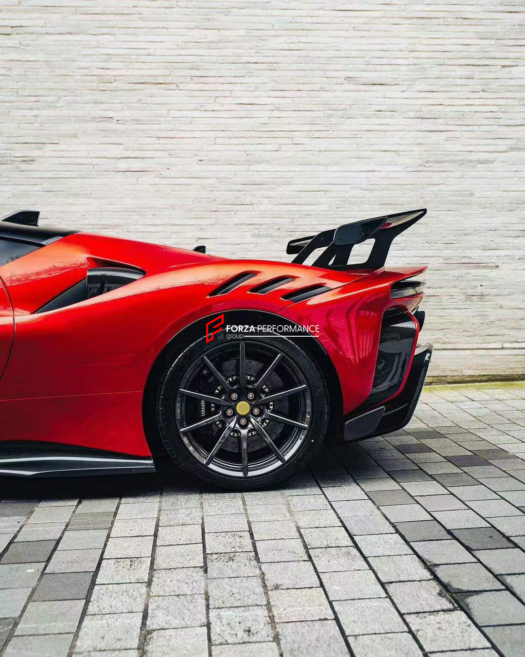 DRY CARBON BODY KIT for FERRARI SF90 | SF90XX STYLE Forza Performance custom fit