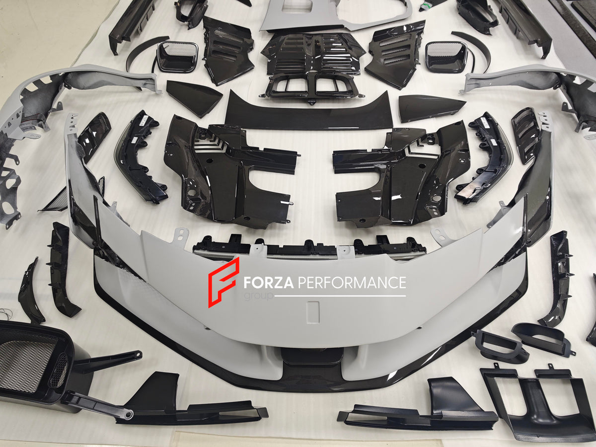 DRY CARBON BODY KIT for FERRARI SF90 | SF90XX STYLE Forza Performance custom fit
