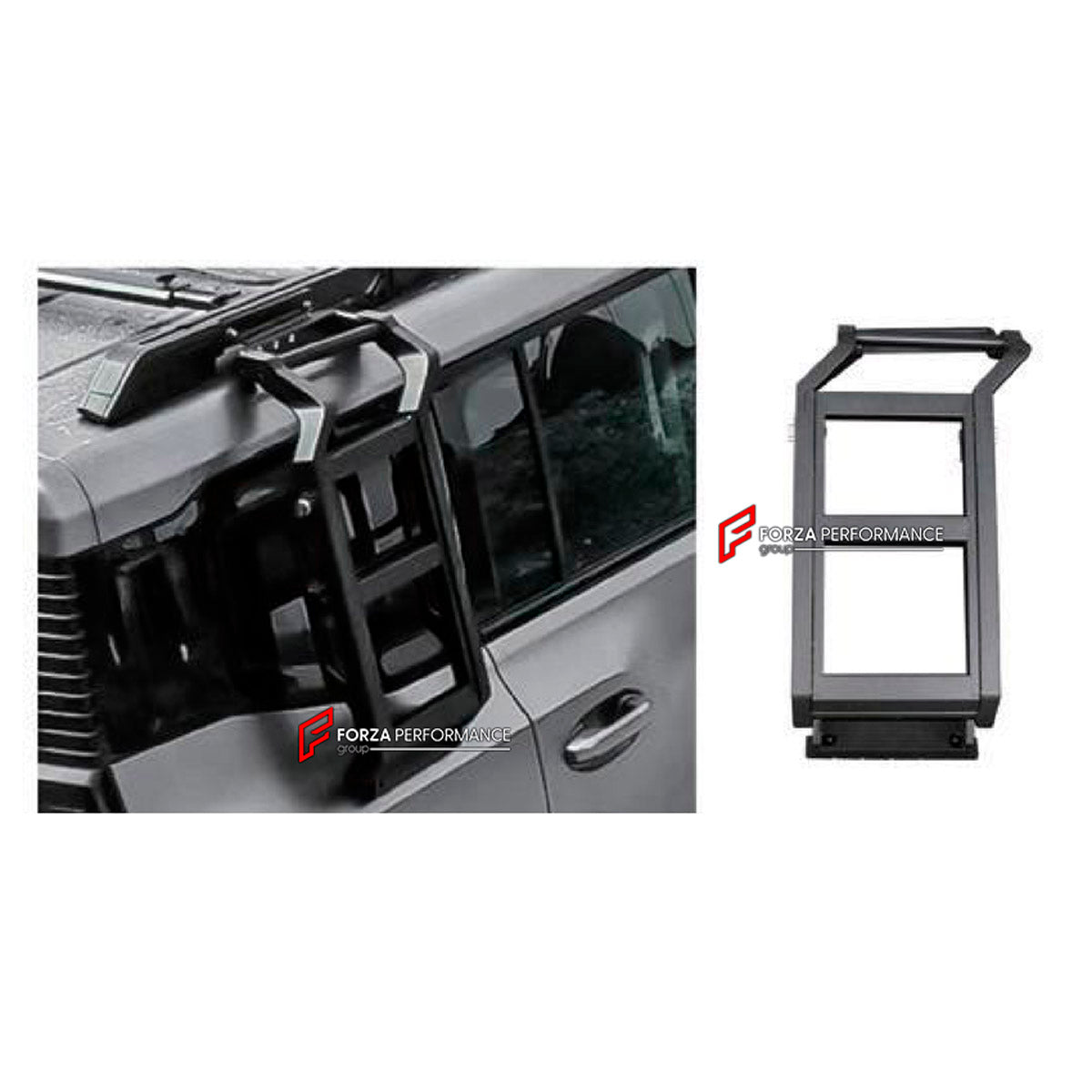 SIDE LADDER for JETOUR T2 TRAVELLER 2024+ FORZA PERFORMANCE custom fit Plumb Style

Set includes:
Side Ladder

Material: Plastic

NOTE: Professional installation is required.