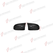 SIDE MIRROR COVERS for BMW X3 F25 X4 F26 X5 F15 X6 F16 2010 - 2019

Set includes:
Side Mirror Covers

Material: Plastic

NOTE: Professional installation is required.