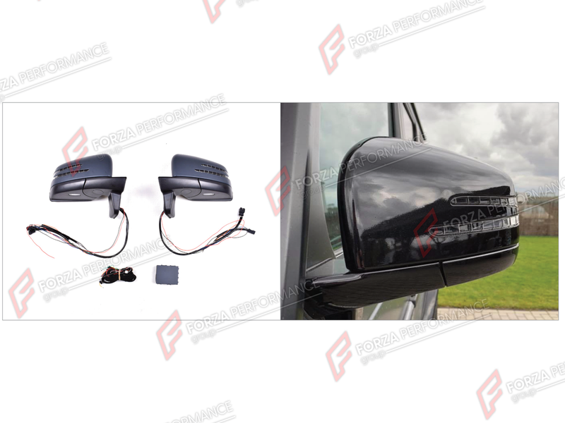 SIDE MIRROR COVERS for MERCEDES-BENZ G-CLASS W463 2008 - 2018