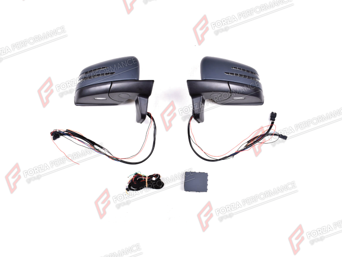 SIDE MIRROR COVERS for MERCEDES-BENZ G-CLASS W463 2008 - 2018

Set includes:
Side Mirror Covers

Material: Plastic

NOTE: Professional installation is required.