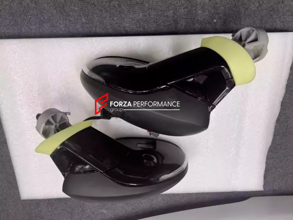 SIDE MIRRORS for PORSCHE PANAMERA G1 970 2010 - 2016 into 971

Set includes:

Side Mirrors

Material: Plastic

Note: Professional installation is required