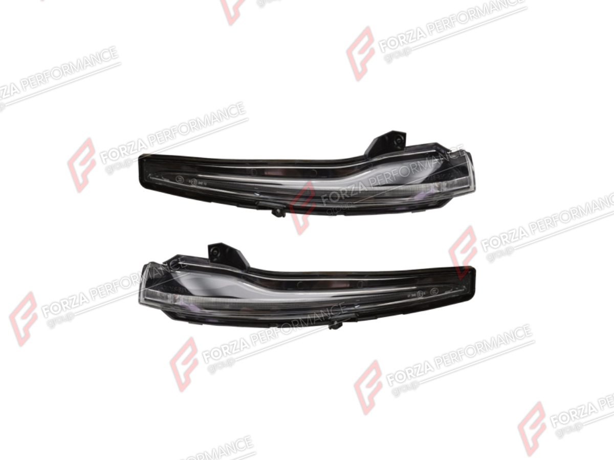 SIDE MIRROR LIGHTS for MERCEDES-BENZ G-CLASS W465 G63 G450D G500 G550 2025+ FORZA PERFORMANCE custom fit OEM Style

Set includes:
Side Mirror Lights

Material: Plastic

NOTE: Professional installation is required.