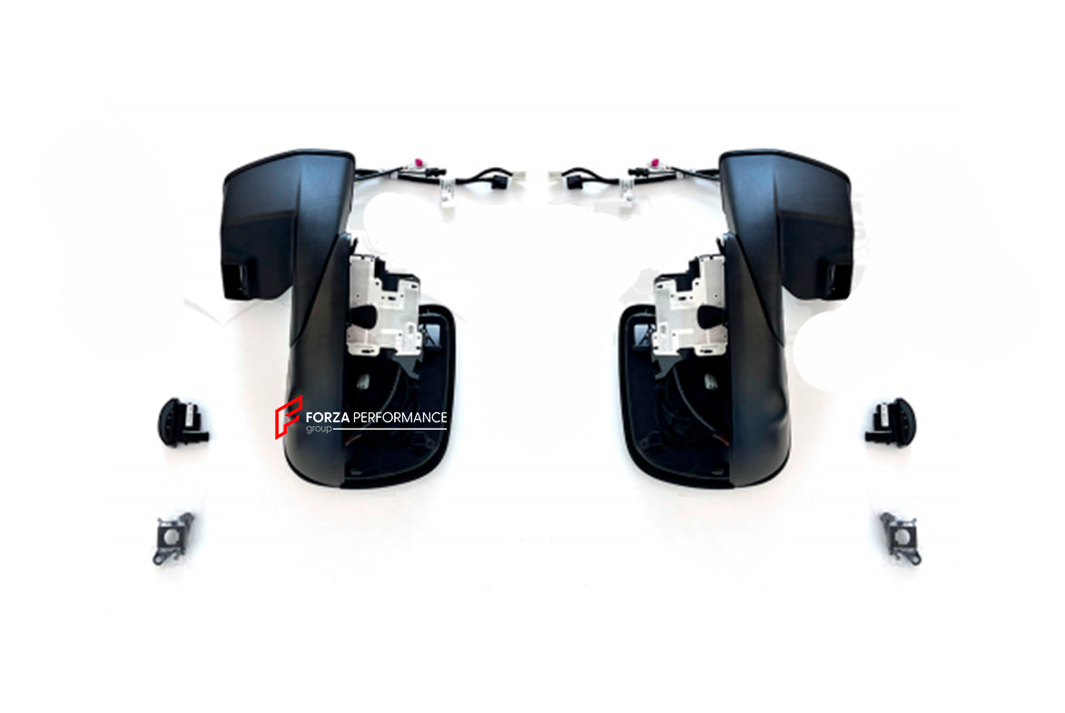 SIDE MIRRORS for 4x4 MERCEDES BENZ G CLASS AMG W463A W464 G63 2018 - 2024

Set includes:

Side Mirrors

Material: ABS + LED

NOTE: Professional installation is required

Payment ►
Visa

Mastercard

PayPal with a credit card (add 4.4% at checkout)
Payoneer
Cryptocurrency
Shipment ►
By express DHL/UPS/TNT/FedEx
To the local international airport
Special line by air
Special line by the sea
To Europe and the UK by train

Please let us know which shipping option you prefer.