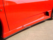 Side Skirt for Ferrari F430 T004
Set includes:

Side Skirts
NOTE: Professional installation is required.