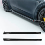 SIDE SKIRTS for TESLA MODEL Y JUNIPER 2025+

Set includes:

Side Skirts

Material: Plastic

Note: Professional installation is required
