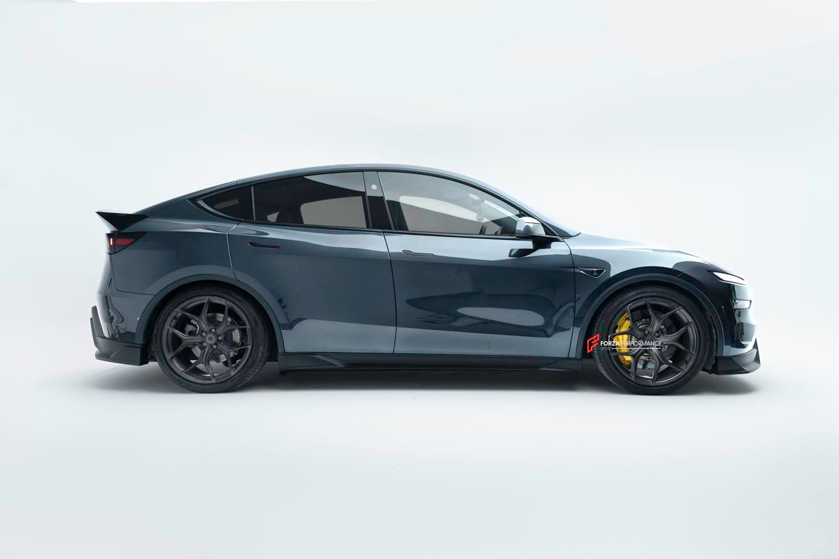 SIDE SKIRTS for TESLA MODEL Y JUNIPER 2025+

Set includes:

Side Skirts

Material: Plastic

Note: Professional installation is required