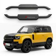 Side Steps for Land Rover Defender L663 90 2020+
Set includes:

Side Steps
Material: Plastic, Aluminium

NOTE: Professional installation is required.