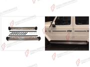 SIDE STEPS for MERCEDES-BENZ G-CLASS W464 2019 - 2024

Set includes:
Side Steps

Material: Plastic

NOTE: Professional installation is required.