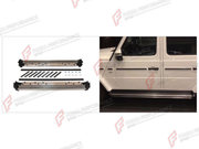 SIDE STEPS for MERCEDES-BENZ G-CLASS W465 G63 G450D G500 G550 2025+

Set includes:
Side Steps

Material: Plastic

NOTE: Professional installation is required.